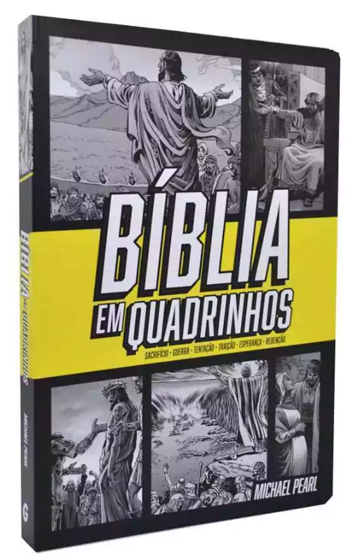 Bíblia em Quadrinhos || Capa Dura Amarela