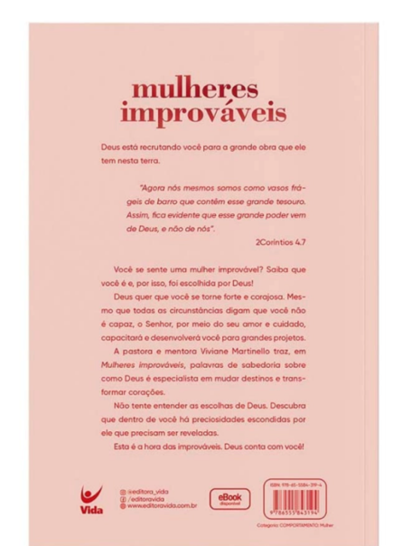 Mulheres Improváveis || Viviane Martinello - Image 2