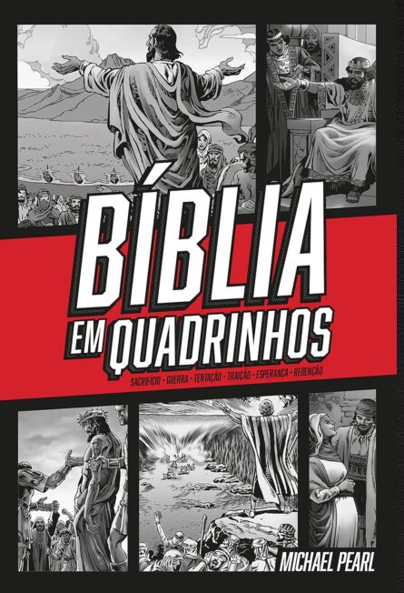 Bíblia em Quadrinhos - capa dura - Vermelha