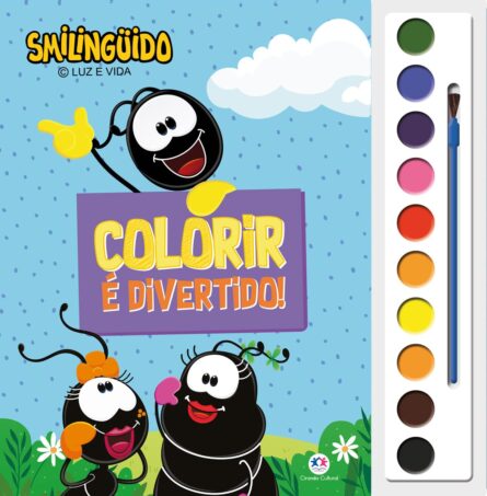 Smilinguido | Colorir é Divertido | Aquarela