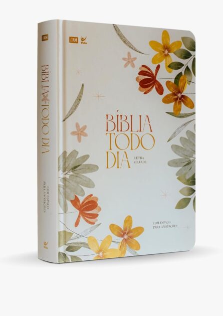Bíblia Todo Dia Letra Grande: Capa Floral