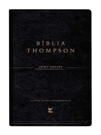 Bíblia Thompson | Letra Grande | Capa Luxo Preta