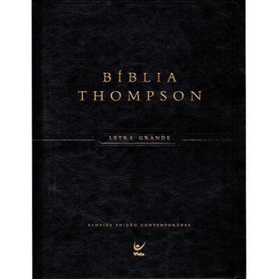 Bíblia Thompson | Letra Grande | Capa Luxo Preta
